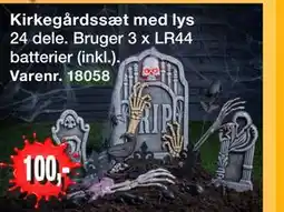 Harald Nyborg Kirkegårdssæt med lys tilbud