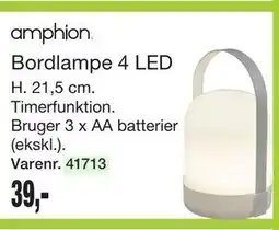 Harald Nyborg Bordlampe 4 LED tilbud