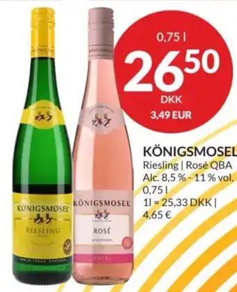 Königsmosel Riesling | Rosé QBA