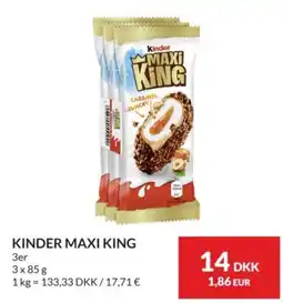 Nielsen's Discount Kinder Maxi King tilbud