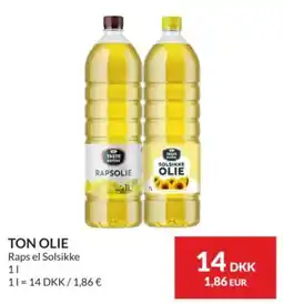Nielsen's Discount Taste Nature Rapsolie tilbud