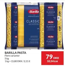 Nielsen's Discount Barilla pasta tilbud
