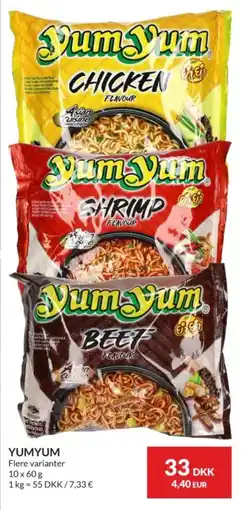 Nielsen's Discount YumYum tilbud
