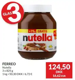 Nielsen's Discount Ferreo Nutella tilbud