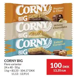 Nielsen's Discount Corny Big tilbud