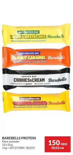 Nielsen's Discount Barebells protein tilbud