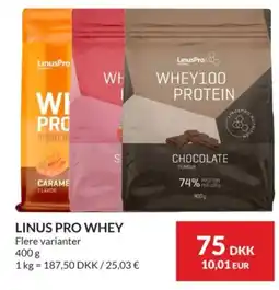 Nielsen's Discount Linus Pro Whey tilbud