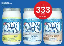 Nielsen's Discount Body Attack power protein 90 tilbud