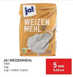 Nielsen's Discount Ja! Weizenmehl tilbud