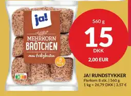 Nielsen's Discount Ja! mehrkorn brötchen tilbud
