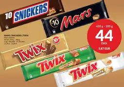 Nielsen's Discount Mars Snickers Twix tilbud