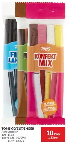 Nielsen's Discount Toms konfekt mix tilbud