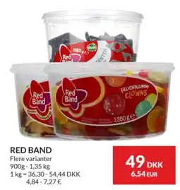 Nielsen's Discount Red Band tilbud