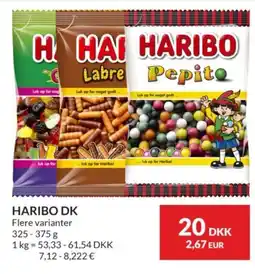 Nielsen's Discount Haribo tilbud