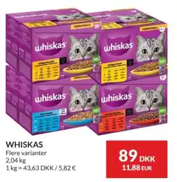 Nielsen's Discount Whiskas tilbud