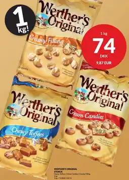 Nielsen's Discount Werther's Original Cream Candies tilbud