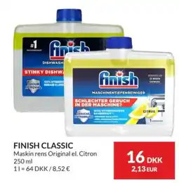 Nielsen's Discount Finish Classic Maskin rens Original el. Citron tilbud