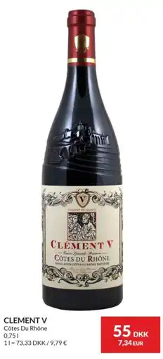 Nielsen's Discount Clement V Cotes Du Rhone tilbud