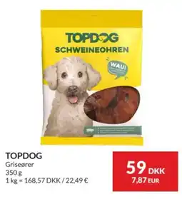 Nielsen's Discount Topdog griseører tilbud