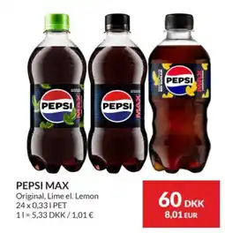 Nielsen's Discount Pepsi Max tilbud
