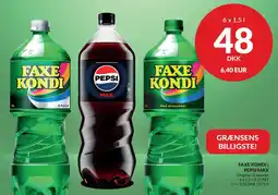Nielsen's Discount Faxe Kondi | Pepsi Max tilbud