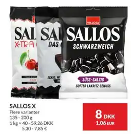 Nielsen's Discount Sallos x tilbud