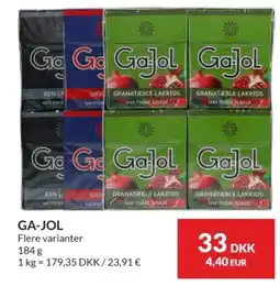 Nielsen's Discount Ga-Jol granatæble lakrids tilbud