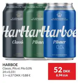 Nielsen's Discount Harboe Classic, Pils el. Pils 0,0% tilbud