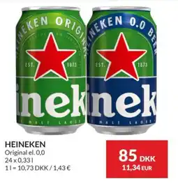 Nielsen's Discount Heineken Original el. 0,0 tilbud