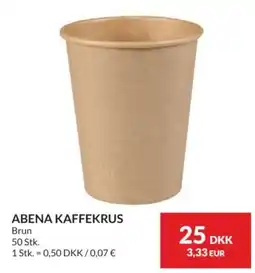 Nielsen's Discount Abena Kaffekrus tilbud