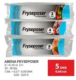 Nielsen's Discount Abena fryseposer tilbud