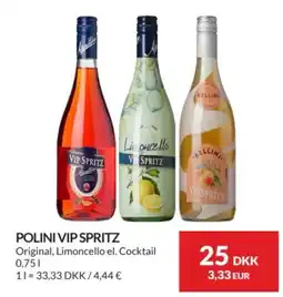 Nielsen's Discount Polini Vip Spritz tilbud