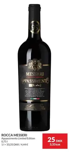 Nielsen's Discount Rocca Messeri Appassimento Limited Edition tilbud