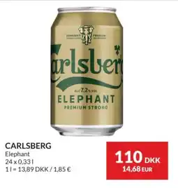 Nielsen's Discount Carlsberg Elephant tilbud