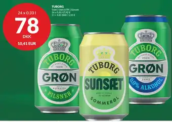 Tuborg Grøn Sunsæt