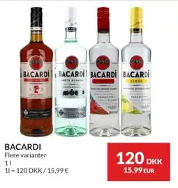 Nielsen's Discount Bacardi flere varianter tilbud