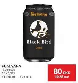 Nielsen's Discount Fuglsang Black Bird Classic tilbud