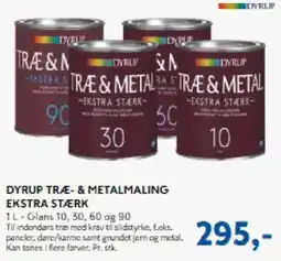 Davidsen Dyrup træ- & metalmaling ekstra stærk tilbud