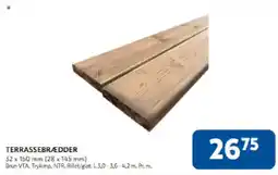 Davidsen Terrassebrædder tilbud
