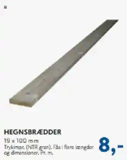Davidsen Hegnsbrædder tilbud