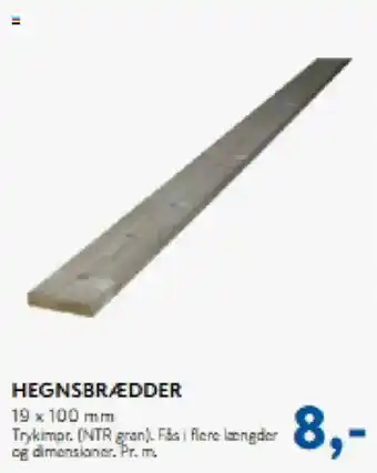Hegnsbrædder