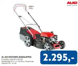 Davidsen Al-ko motorplæneklipper classic 5.18 sp-a plus tilbud