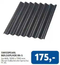Davidsen Swisspearl bølgeplade b6-s tilbud