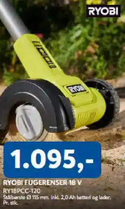 Davidsen Ryobi fugerenser 18 v tilbud