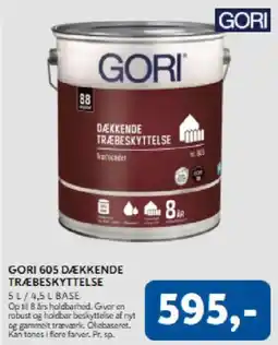 Davidsen Gori dækkende træbeskyttelse tilbud
