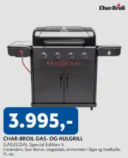 Davidsen Char-Broil gas- og kulgrill tilbud