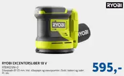 Davidsen Ryobi excentersliber 18 v tilbud