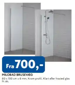 Davidsen Milobad brusevæg tilbud