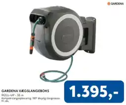 Davidsen Gardena vægslangeboks roll-up - 35 m tilbud