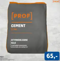 Davidsen Prof cement tilbud